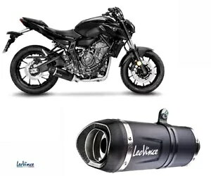 tGL][XgVXe Leovince F EVO BLACK }n MT-07 2021 - 2023 Full Exhaust System Leovince homologated EVO BLACK YAMAHA MT-07 2021 - 2023