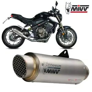 MIVV GP PRO `^TCT[GL][Xg`[u z_ CB 650 R 2019 - 2023-p MIVV GP PRO Titanium Silencer Exhaust Tube for Honda CB 650 R 2019 - 2023-