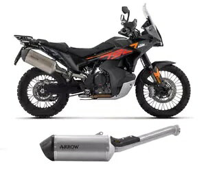 2024 GXP[v [VO A[ \m `^ KTM 790 Ahx`[ }t[- 2024 Escape Racing Arrow Sonora Titanium KTM 790 Adventure Muffler-