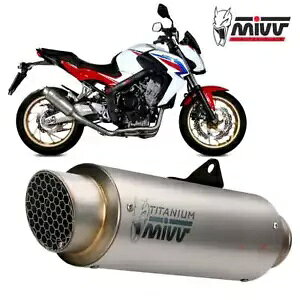 MIVV GP PRO `^ TCT[ GL][Xg `[u z_ CB 650 F 2014 - 2018-p MIVV GP PRO Titanium Silencer Exhaust Tube for Honda CB 650 F 2014 - 2018-