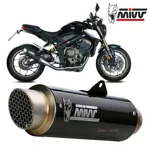 MIVV GP PRO �J�[�{���T�C�����T�[�G�L�]�[�X�g�`���[�u �z���_ CB 650 R 2019 - 2023-�p MIVV GP PRO Carbon Silencer Exhaust Tube for Honda CB 650 R 2019 - 2023- �y���s�A���i�z