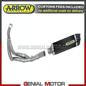 フルエキゾースト アロー MK レーステック カーボン カワサキ Z650 2020 20 Full Exhaust Arrow MK Race Tech Carbon Kawasaki Z650 2020 20