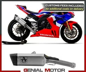 GL][Xg}t[ A[sX^ `^ z_ CBR1000 RR-R 2020 - 2022 Exhaust Muffler Arrow Pista Titanium HONDA CBR 1000 RR-R 2020 - 2022