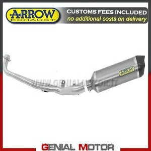 �t���G�L�]�[�X�g �A���[ ���[�X�e�b�N �`�^�� �L���R AK 550 2020 20 Full Exhaust Arrow Race Tech Titanium Kymco Ak 550 2020 20 �y���s�A���i�z
