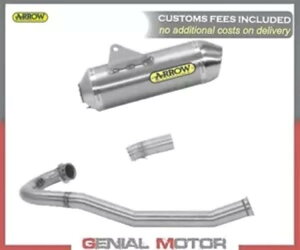 �t���G�L�]�[�X�g �A���[ ���[�X�e�b�N �X�`�[�� �L���b�v �`�^�� KTM 690 Smc R 2021�p Full Exhaust Arrow Race-tech Steel Cap Titanium for KTM 690 Smc R 2021 �y���s�A���i�z