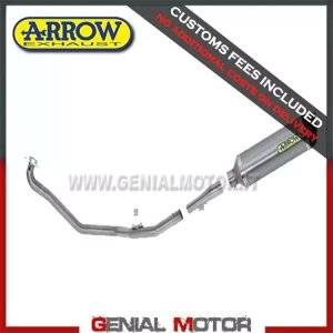 tGL][Xg A[ [XebN `^ z_ NC750 S 2016 - 2020 Full Exhaust Arrow Race Tech Titanium Honda Nc 750 S 2016 - 2020