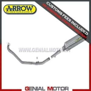 �t���G�L�]�[�X�g �A���[ ���[�X�e�b�N �`�^�� �z���_ NC750 S 2014 - 2015 Full Exhaust Arrow Race Tech Titanium Honda Nc 750 S 2014 - 2015 �y���s�A���i�z