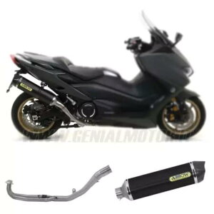 tGL][Xg A[F ubN }n T-Max 560 2017 - 2023 Full Exhaust Arrow Approved Black YAMAHA T-Max 560 2017 - 2023