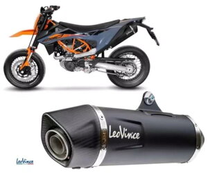 tGL][XgVXe Leovince F NERO EVO KTM 690 ENDURO 2021 - 2023 Full Exhaust System Leovince homologated NERO EVO KTM 690 ENDURO 2021 - 2023