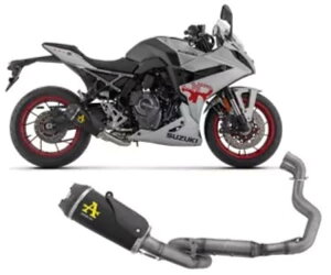 tVXeGL][Xg[NX ARROW jN _[NJ[r[Gh XYL GSX-8R 2023 2024 Full System Exhaust Works ARROW Nichrom Dark Carby end Suzuki GSX-8R 2023 2024