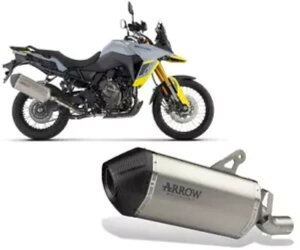 ARROW �`�^���T�E���h�G�L�]�[�X�g�`���[�u �X�Y�L V-STROM 800DE 2023-�p ARROW Titanium Sound Exhaust Tubes for Suzuki V-STROM 800DE 2023-