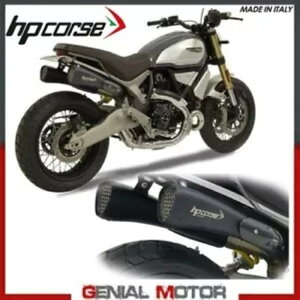 2018 Ducati XNu[ 1100 HP nChtH[ SRT ubN GL][Xg `[u - 2019- 2018 Ducati Scrambler 1100 HP Hydroform Srt Black Exhaust Tube - 2019-
