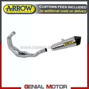 tGL][Xg A[ Xkone X`[ }n g[T[ 900 GT 2020 20 Full Exhaust Arrow Xkone Steel Yamaha Tracer 900 Gt 2020 20