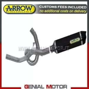 tGL][Xg A[[XebN AKN A~ubN hDJeB eBXg[_ 1200 S 2010 - 2014 Full Exhaust Arrow Race tech AKN Alu Black Ducati Multistrada 1200 S 2010 - 2014