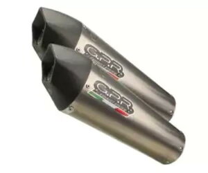 �y�A�G�L�]�[�X�g�h���� GPR GP Evo4 �`�^�� �W�F�l BMW K 1600 GTL 2021 2023- Pair exhaust soundproofers GPR GP Evo4 titanium Geneh BMW K 1600 GTL 2021 2023- �y���s�A���i�z