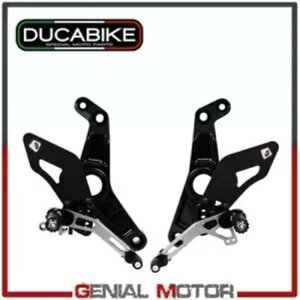 �v���b�g�t�H�[�� �����\ �u���b�N�V���o�[ PRM12R01DE Ducabike Ducati Monster 1200 R 2017 Platforms Adjustable Black-Silver PRM12R01DE Ducabike Ducati Monster 1200 R 2017 �y���s�A���i�z