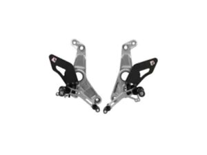 ���߉\�ȃ��A�Z�b�g �V���o�[�V���o�[ Ducabike Ducati Monster 1200 R 2016 - 2019�p Adjustable Rearset Silver-silver Ducabike For Ducati Monster 1200 R 2016 - 2019 �y���s�A���i�z