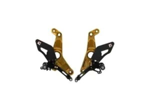 ���߉\�ȃ��A�Z�b�g �u���b�N �S�[���h Ducabike Ducati Monster 1200 R 2016 - 2019�p Adjustable Rearset Black Gold Ducabike For Ducati Monster 1200 R 2016 - 2019 �y���s�A���i�z