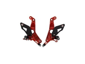 ���߉\�ȃ��A�Z�b�g ���b�h���b�h Ducabike Ducati Monster 1200 R 2016 - 2019�p Adjustable Rearset Red-red Ducabike For Ducati Monster 1200 R 2016 - 2019 �y���s�A���i�z