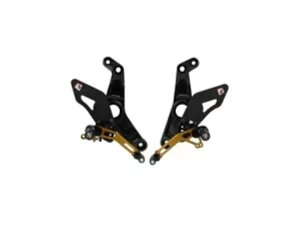 ���߉\�ȃ��A�Z�b�g �u���b�N�S�[���h Ducabike Ducati Monster 1200 R 2016 - 2019�p Adjustable Rearset Black-gold Ducabike For Ducati Monster 1200 R 2016 - 2019 �y���s�A���i�z