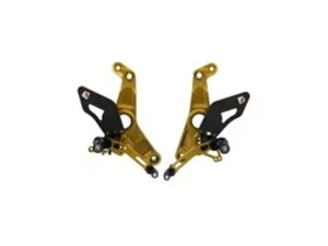 ���߉\�ȃ��A�Z�b�g �S�[���h�S�[���h Ducabike Ducati Monster 1200 R 2016 - 2019�p Adjustable Rearset Gold-gold Ducabike For Ducati Monster 1200 R 2016 - 2019 �y���s�A���i�z