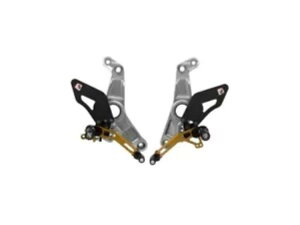 ���߉\�ȃ��A�Z�b�g �V���o�[�S�[���h Ducabike Ducati Monster 1200 R 2016 - 2019�p Adjustable Rearset Silver-gold Ducabike For Ducati Monster 1200 R 2016 - 2019 �y���s�A���i�z