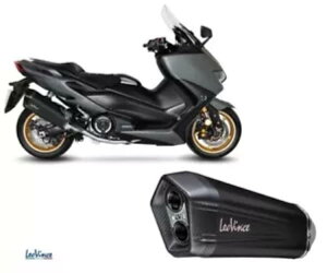 tGL][XgVXe Leovince F LV-12 ubN }n TMAX 560 2020 - 2021 Full Exhaust System Leovince homologated LV-12 BLACK YAMAHA TMAX 560 2020 - 2021