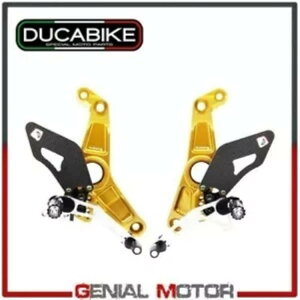 �v���b�g�t�H�[�� �����\ �S�[���h �V���o�[ PRM12R01BE Ducabike Ducati Monster 1200 R 2019 Platforms Adjustable Gold-Silver PRM12R01BE Ducabike Ducati Monster 1200 R 2019 �y���s�A���i�z
