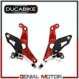 vbgtH[ \ bhVo[ PRM12R01AE Ducabike Ducati Monster 1200 R 2019 Platforms Adjustable Red-Silver PRM12R01AE Ducabike Ducati Monster 1200 R 2019