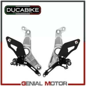 �v���b�g�t�H�[�� �����\�� Silver-Bk Ducabike Ducati Monster 1200 2017 - 2019 Platforms Adjustable Silver-Bk Ducabike Ducati Monster 1200 2017 - 2019 �y���s�A���i�z
