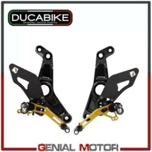 �v���b�g�t�H�[�� �����\ �u���b�N�S�[���h PRM1202DB Ducabike Ducati Supersport 2017 - 2019 Platforms Adjustable Black-Gold PRM1202DB Ducabike Ducati Supersport 2017 - 2019 �y���s�A���i�z