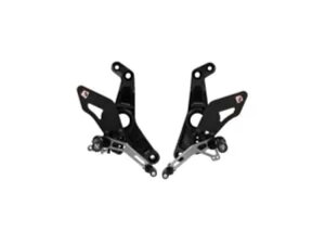 ���߉\�ȃ��A�Z�b�g �u���b�N�V���o�[ Ducabike Ducati Supersport 950 2021 - 2023�p Adjustable Rearset Black-silver Ducabike For Ducati Supersport 950 2021 - 2023 �y���s�A���i�z