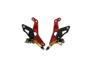 ���߉\�ȃ��A�Z�b�g ���b�h�S�[���h Ducabike Ducati Monster 1200 2014 - 2021 Adjustable Rearset Red-gold Ducabike For Ducati Monster 1200 2014 - 2021 �y���s�A���i�z