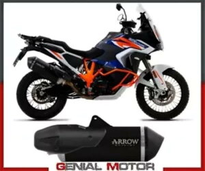 A[ SONORA _[N`^ GL][Xg}t[ J[{Gh KTM 1290 SUPER Adve S 2021 Arrow SONORA Dark Titanium Exhaust Muffler Carbon end KTM 1290 SUPER Adve S 2021