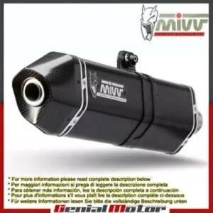 Mivv FGL][Xg}t[ Xs[h GbW ubN gCAt Xs[h gv 2016 - 2018 Mivv Approved Exhaust Mufflers Speed Edge Black Triumph Speed Triple 2016 - 2018