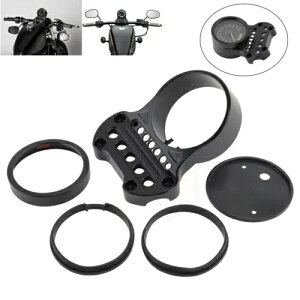 n[[X|[cX^[XL_CipvuPbgXs[h[^[ĔzuJo[Lbg Instrument Bracket Speedometer Relocation Cover Kit For Harley Sportster XL Dyna