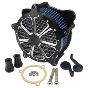 x` GAN[i[ Ce[NtB^[ n[[ c[O GNgOCh 2008-2016 gCp Venturi Air Cleaner Intake Filter For Harley Touring Electra Glide 2008-2016 Tri