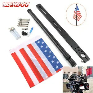 I[goCčƃz_[AוbNuPbgn[[c[Op Motorcycle USA Flag Flagpole Holder Rear Luggage Rack Bracket For Harley Touring