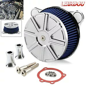 GAN[i[Ce[NtB^[n[[cCJc[O\teC_CiFX CNCN[ Air Cleaner Intake Filter For Harley Twin Cam Touring Softail Dyna FX CNC Chrome