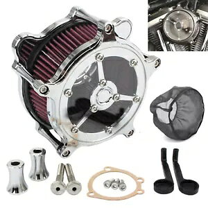 N[ GA N[i[ Ce[N tB^[ Lbg n[[ c[O \teC _Ci 1993-2017p Chrome Air Cleaner Intake Filter Kits For Harley Touring Softail Dyna 1993-2017