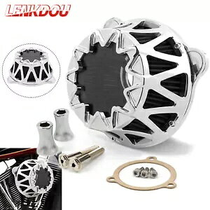 N[ NXt@CA GAN[i[ Ce[NtB^[ n[[c[O 08-16 t@bg{[C 16-17p Chrome Crossfire Air Cleaner Intake Filter For Harley Touring 08-16 Fatboy 16-17
