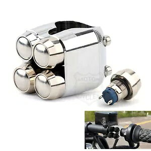 I[goC 1 "nho[Rg[[XCb`CgX^[^[z[ M-jbgn[[p Motorcycle 1" Handlebar Controller Switch Lights Starter Horn M-Unit For Harley