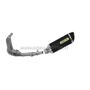 2017 ���}�n R6 �A���[ �X�g���[�g �T���_�[ �A���~�j�E�� �u���b�N �R���v���[�g �G�L�]�[�X�g - 2021- 2017 Yamaha R6 Arrow Street Thunder Aluminum Black Complete Exhaust - 2021- �y���s�A���i�z