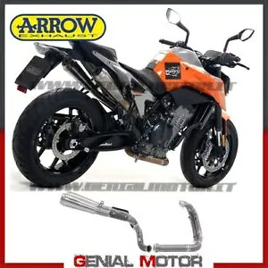 �t���G�L�]�[�X�g 2 �T�C�����T�[�t�� Arrow Pro Race �X�`�[�� KTM 790 Duke 2018 - 2019�p Full Exhaust with 2 Silencers Arrow Pro Race Steel for KTM 790 Duke 2018 - 2019 �y���s�A���i�z