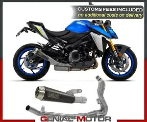 2021 �A���[ �v�����[�X �j�N�����u���b�N SUZUKI GSX-S 1000 �t���G�L�]�[�X�g - 2022- 2021 Arrow Pro-race Nichrom Black SUZUKI GSX-S 1000 Full Exhaust - 2022- �y���s�A���i�z