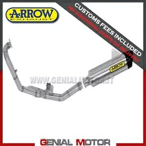 �t���G�L�]�[�X�g Arrow Maxi Race Tech �`�^�� KTM 1090 Adventure 2017 - 2019�p Full Exhaust Arrow Maxi Race Tech Titanium for KTM 1090 Adventure 2017 - 2019 �y���s�A���i�z