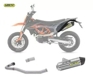 2021 Kat Arrow Race-tech �J�[�{�� �L���b�v Tita KTM 690 SMC R �t���G�L�]�[�X�g - 2023- 2021 Kat Arrow Race-tech Carbon Cap Tita KTM 690 SMC R Full Exhaust - 2023- �y���s�A���i�z
