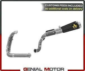 Rv[g VXe GL][Xg Arrow Pro Race jN ubN KTM 890 Duke R 2020 - 2022 Complete system exhausts Arrow Pro Race Nichrom Black Ktm 890 Duke R 2020 - 2022