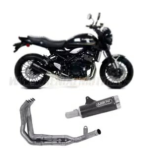 アロー承認 フルエキゾースト ブラック カワサキ Z 900 RS 2017 - 2020-用 Arrow Approved Full Exhaust Black for KAWASAKI Z 900 RS 2017 - 2020-