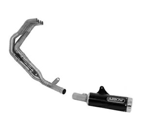 Rebel+Collec A[ }t[Lbg VCj[A~jE Kawasaki Z 900 RS 2022 - 2023- Rebel+Collec Arrow Muffler Kit Shiny Aluminum Kawasaki Z 900 RS 2022 - 2023-